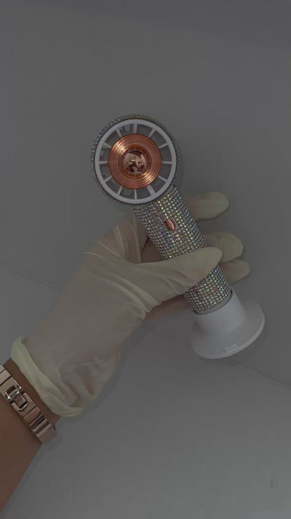 Blinged out fan