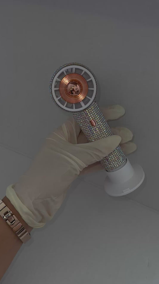 Blinged out fan