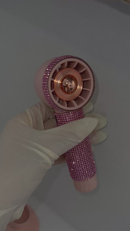 Blinged out fan